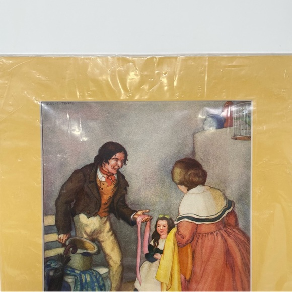 Vintage Illustration Artwork Wall Decor "The Peddler Man" from on the road to ma - Picture 2 of 11